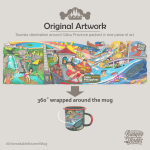 Tour de Cebu - Unbreakable Enamel Mug