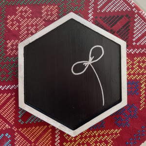 Silver Plant Coaster