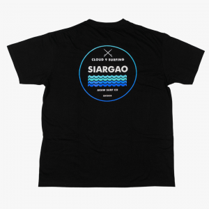 AKAW Surf Co. “Moon Tide” Black T-Shirt