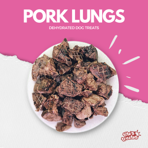 Tito's Treatos Pork Lung Puffs - All-Natural Dehydrated Healthy Pet Treats for Dogs and Cats