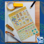 Elfidia Honéclair Bujo/Planner Deco Stickers