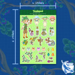 Elfidia Toadspod Bujo/Planner Deco Stickers