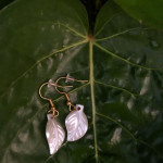 Guyam Leaf Drop Earrings