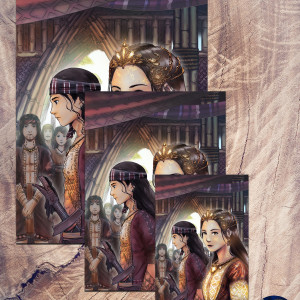 Humalapnon and Burigadang Pada Sinaklang Bulawan Art Print Size Pack