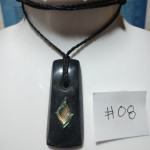 black stone aquaman style pendant