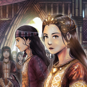 Humalapnon and Burigadang Pada Sinaklang Bulawan Art Print