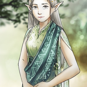 Biringan Princess Art Print