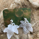 Naked Leaf Earrings