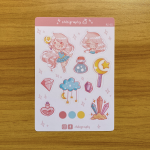 Magical Girl Sticker Sheet