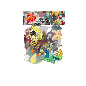 Art by Bred Sticker pack