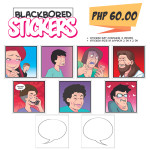 BlackBored Stickers Set
